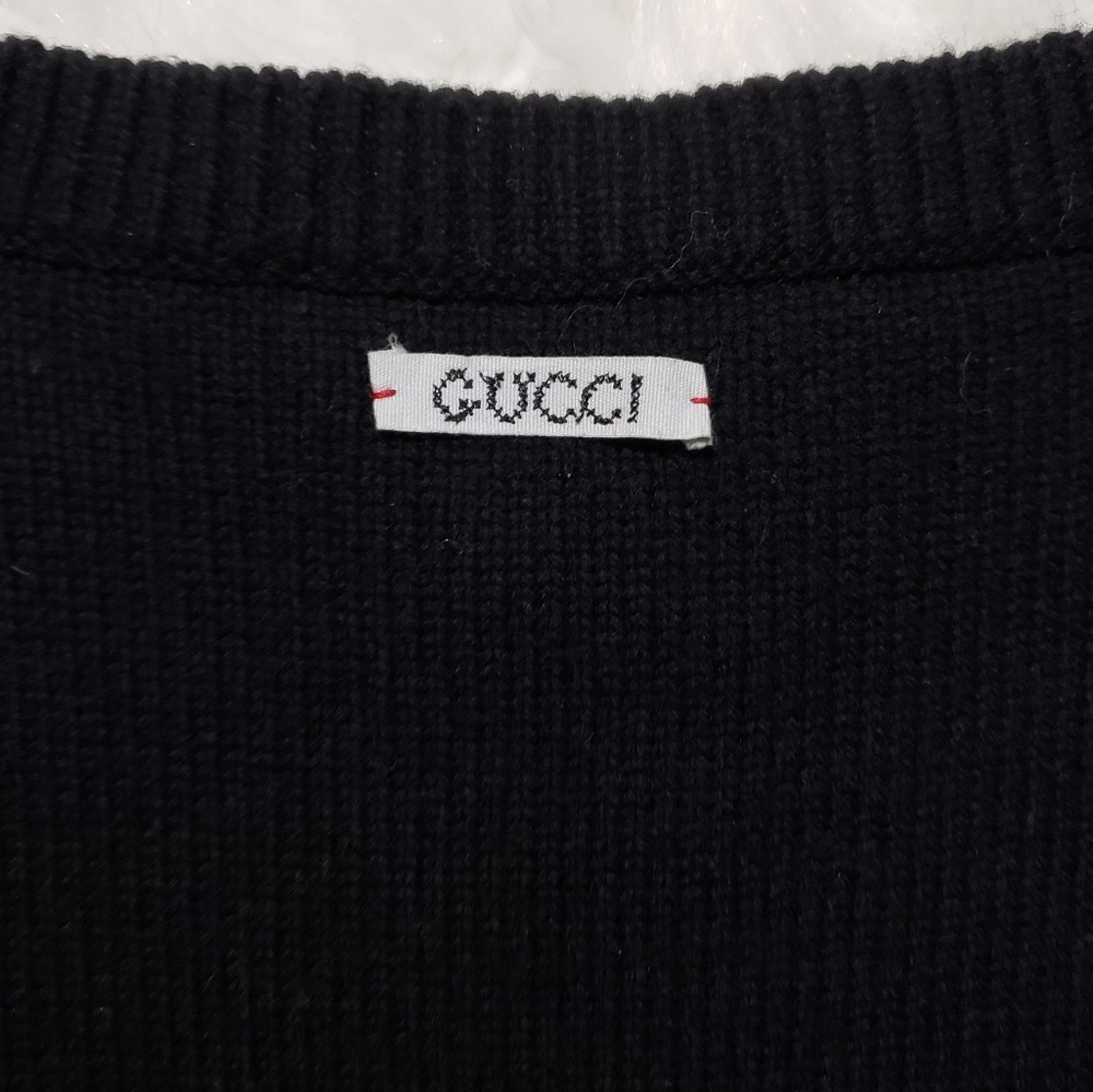 *RARE* GUCCI 'BLIND FOR LOVE' TIGER SWEATER - Picture 4 of 5